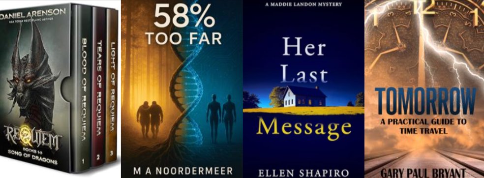 Even more fab eBook deals today, including  58% TOO FAR, a FREE fantasy!

manybooks.net/archive/202510…

#freeebooks #mustread #bookdeals #booklovers #readersgonnaread