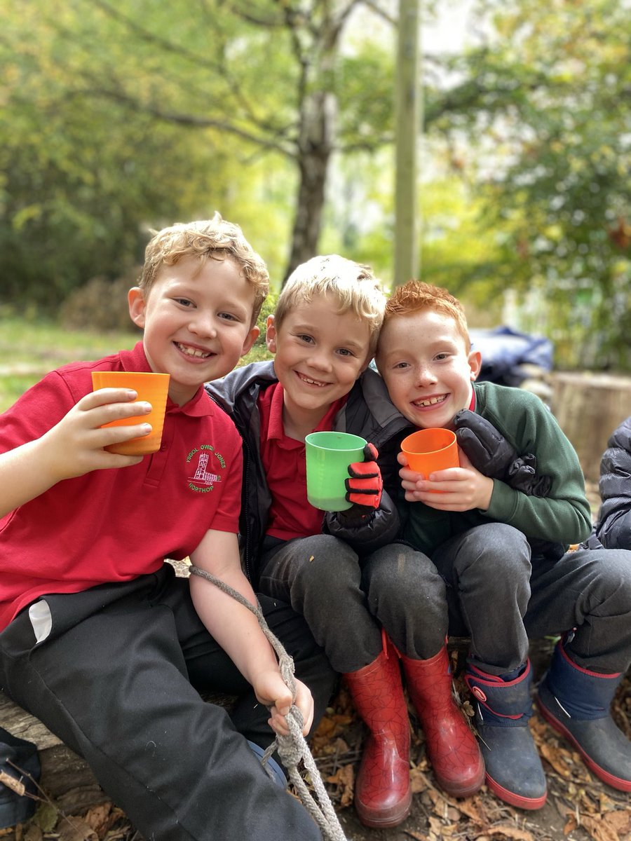We always enjoy Forest School. So many smiles 😀