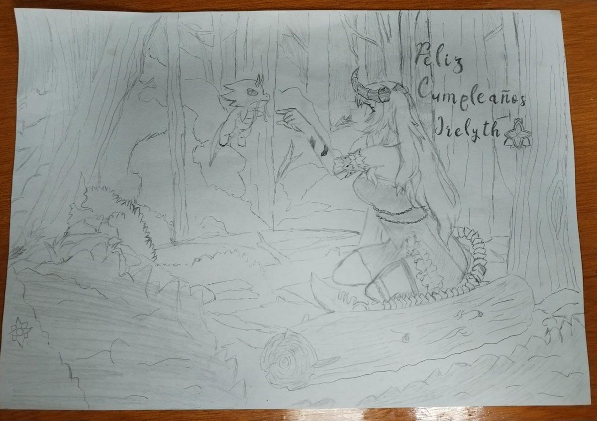 dibujo hecho para el cumpleaños de irelyth #irelythart