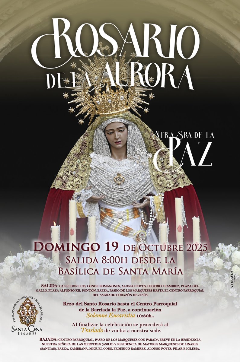 Cena y Paz Linares tweet media