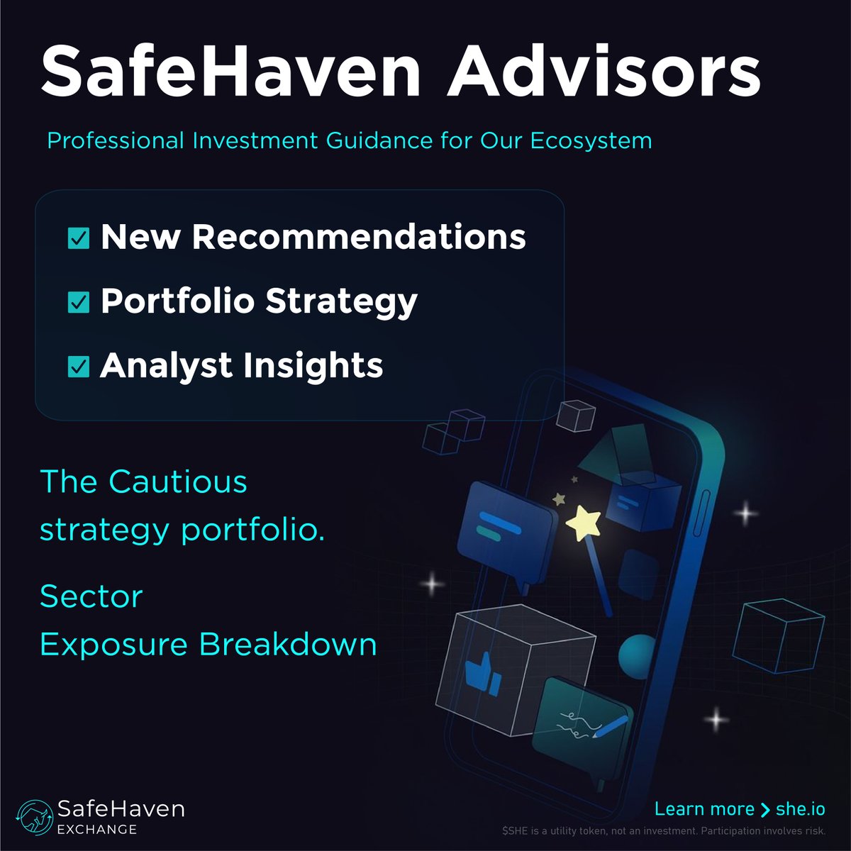 SafeHaven Exchange (@safehavenexch) on Twitter photo π SafeHaven Advisors Update
Professional Investment Guidance for Our Ecosystem
Cautious Portfolio: VMFXX, BSV, VTI, GILD, GOOG
Moderate Portfolio: VMFXX, BSV, VTI, VRTX, GOOG
Aggressive Portfolio: VRTX, TTD, GOOG, KNSL, PAYC
New Recommendations:
BTC (Buy): Long-term thesis π SafeHaven Advisors Update
Professional Investment Guidance for Our Ecosystem
Cautious Portfolio: VMFXX, BSV, VTI, GILD, GOOG
Moderate Portfolio: VMFXX, BSV, VTI, VRTX, GOOG
Aggressive Portfolio: VRTX, TTD, GOOG, KNSL, PAYC
New Recommendations:
BTC (Buy): Long-term thesis
