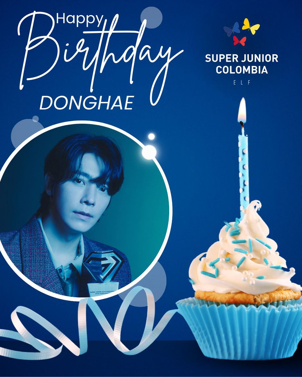 🎉💙 #HappyDonghaeDay 💙🎉

Nuestro eterno romántico, sonrisa que ilumina todo ✨💎
Colombia te celebra con orgullo y amor azul zafiro 🌍💙

#Donghae #슈퍼주니어 #SuperJunior #ELF