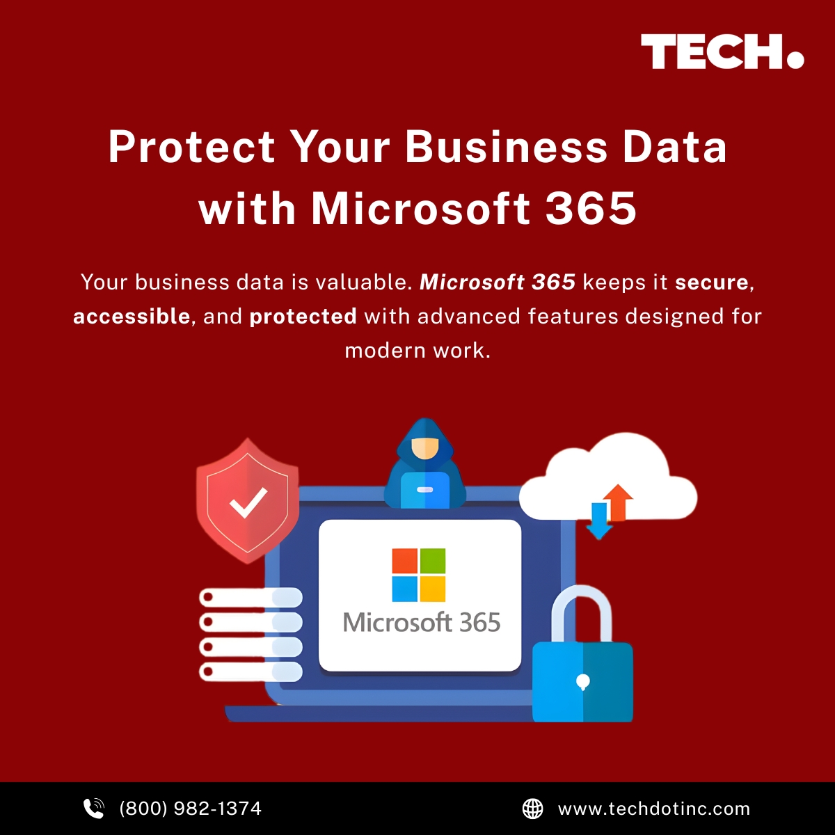 techdotinc's tweet image. Data security is not optional. @Microsoft365  provides cloud protection, collaboration controls, and advanced security features so your business can thrive safely. Discover the power of secure productivity.
#Microsoft365 #DataSecurity #CloudStorage #BusinessProtection #OneDrive