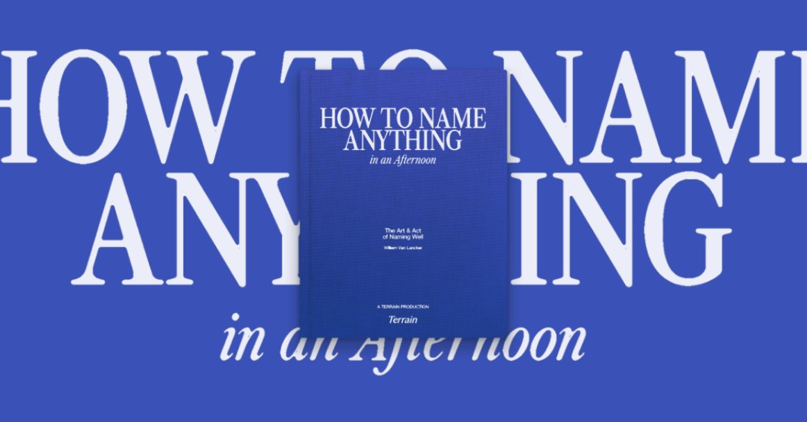every's tweet image. Your name ships first. Before anyone watches your launch video, lands on your website, or tries your product, they encounter your name."— @vanlancker, the designer behind names like @BrowserCompany, @ModernLifeHQ,  and @getkeeps.
He’s helped create names that have quietly shaped…
