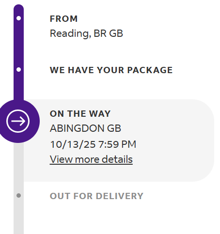 adirtymonkey's tweet image. @FedExHelpEU Originally due between 9am-1pm now due before 10pm but still sat in the depot. Looks lile I'll need another day off tomorrow...  #notexpress