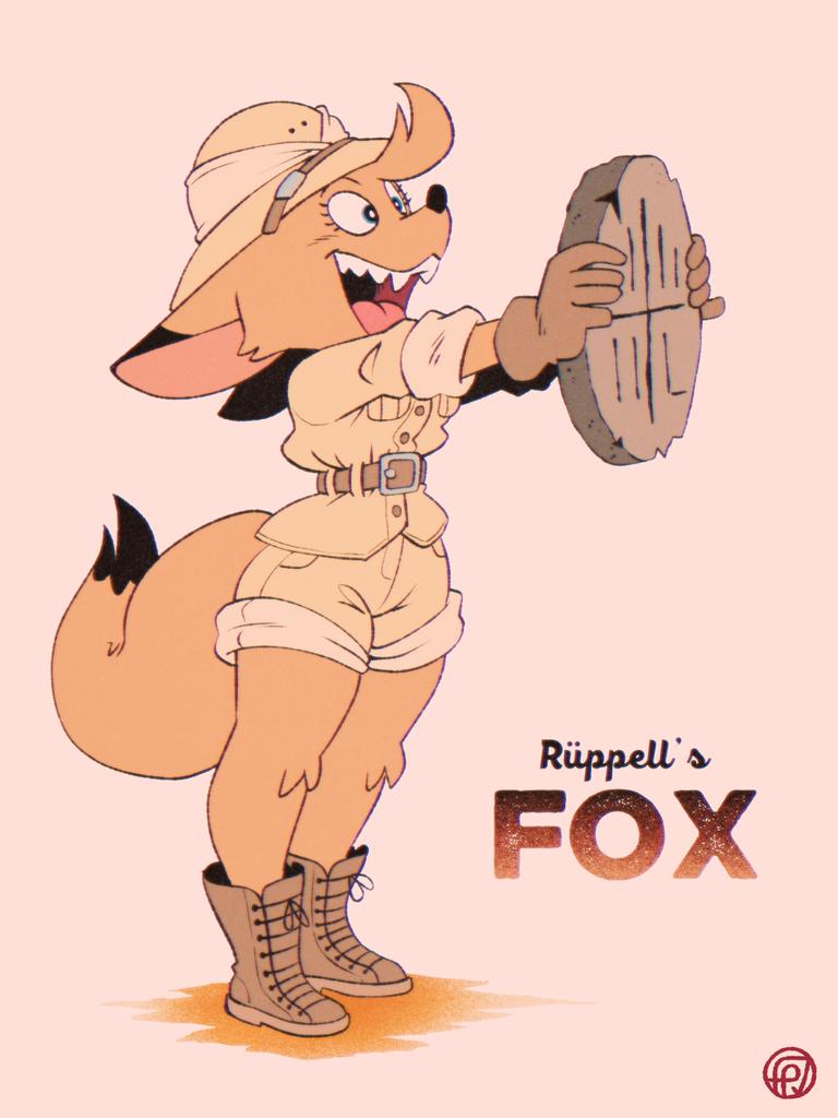 14. Rüppel's Fox
"...Retuuurn the slaaaab!"
#foxtober2025