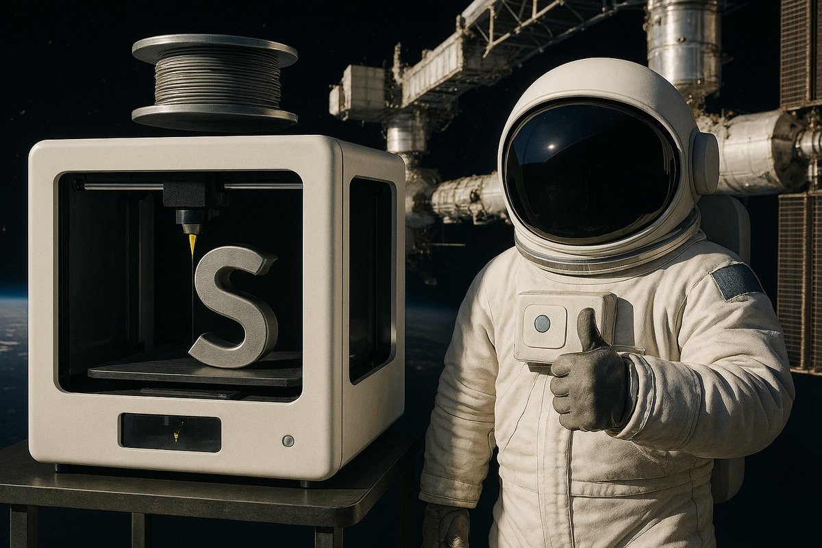 Impresión #3D en el espacio
En la #EstaciónEspacialInternacional (ISS), los astronautas han logrado fabricar piezas metálicas con una #impresora3D especialmente diseñada que funciona en micro gravedad. Material alambre de acero inoxidable y un laser.
3dcpi.com