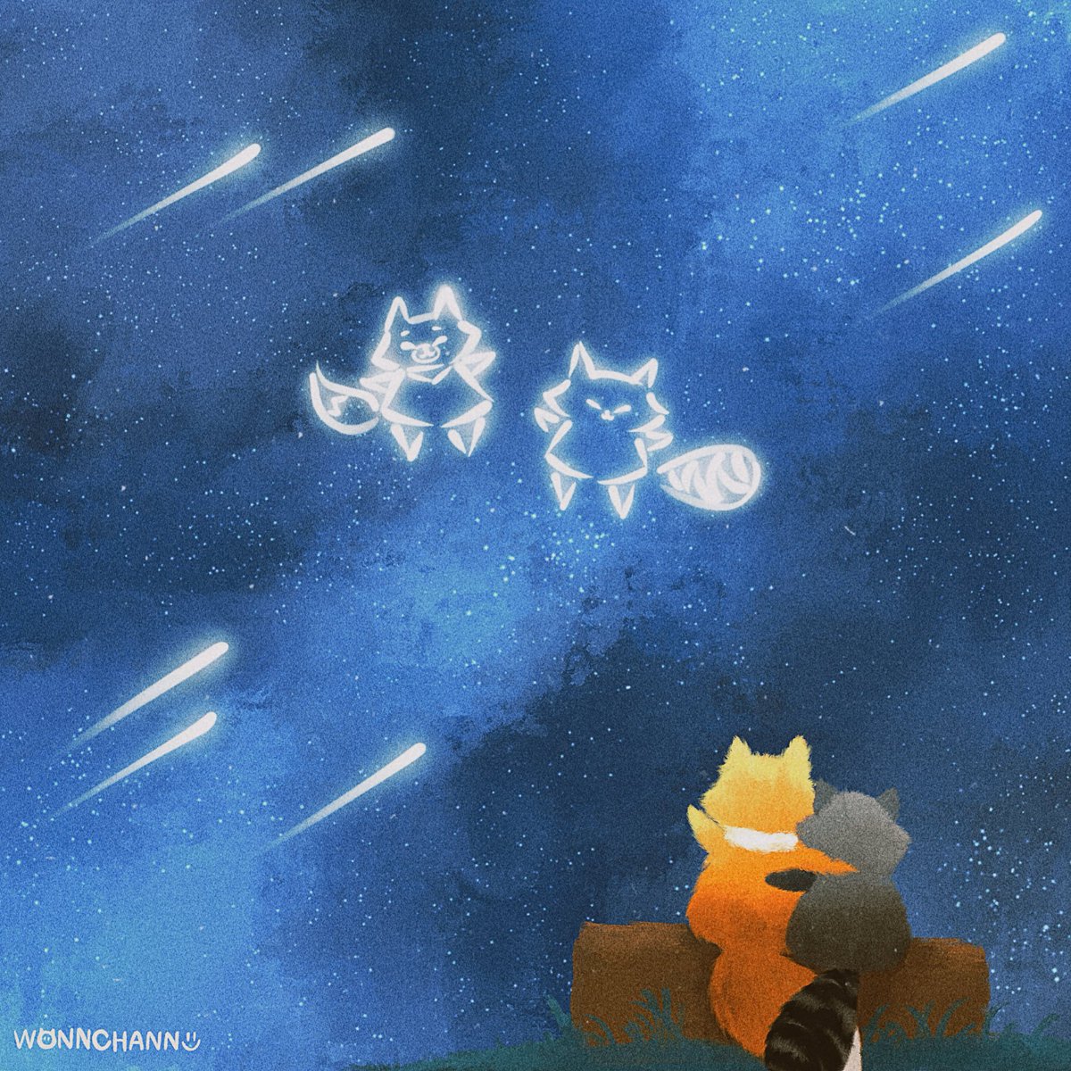 wonnchann's tweet image. The stars align for us