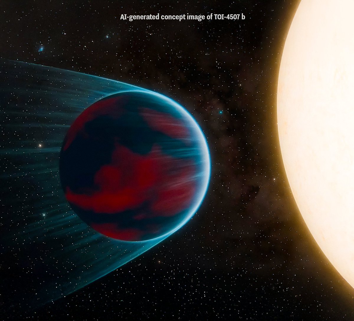 🚨: Meet TOI-4507 b, one of the wildest exoplanet ever discovered. This strange world breaks almost every known rule for how planets should behave.