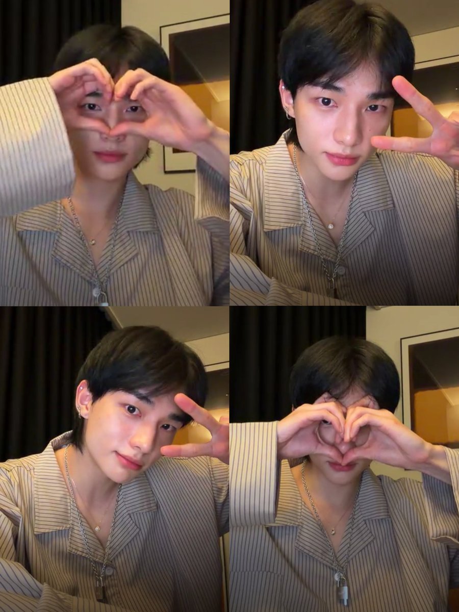 picture time with hyunjin today ♡