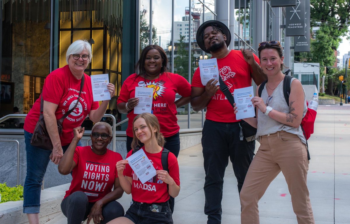So proud to be endorsed by Unite Here Local 23! ✊🪧

From Google Cafeteria workers to airport workers, we’re ready to organize the South! On Atlanta City Council I’m committed to advocating for workers’ rights and making Atlanta more affordable for working people!