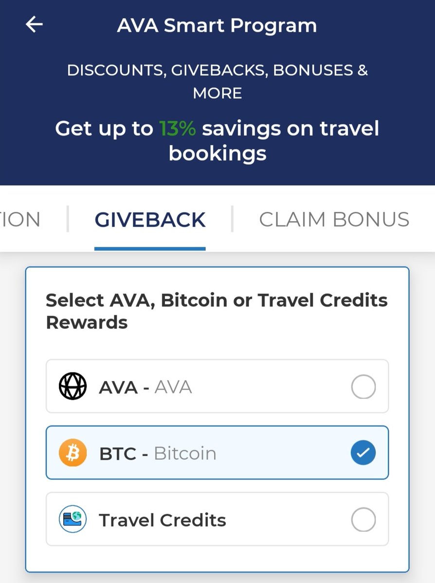 TravelTigerX's tweet photo. AVA Smart Program for Diamond members is the best! Get $AVA. Bonus every quarter and $BTC giveback after every stay or activity! #TRAVELTIGERNFT @AVAFoundation @travalacom https://t.co/qVE3YZcMH9