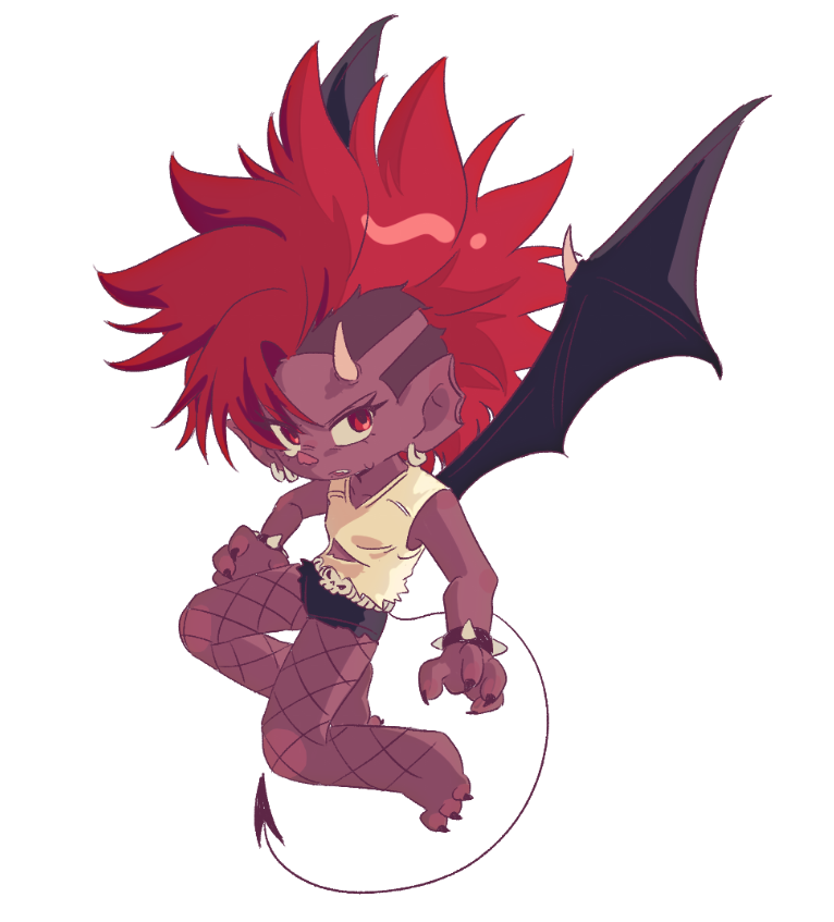 guan_jum's tweet photo. Devil Barb 
#trollsfanart https://t.co/84NHUwlyxs