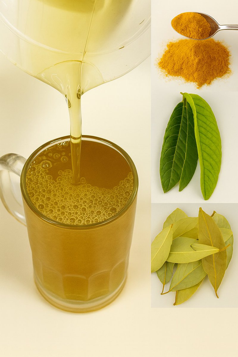 🌿At 70, I reversed diabetes, high BP &amp; poor🌿

Circulation-not with pills, but with a simple drink!🥤 

Boil 4 bay leaves + 4 avocado leaves + 1 tbs turmeric in 3 cups water for 15 mins.

Strain sip warm every morning on empty stomach for 10 days.

Boosts energy, digestion,