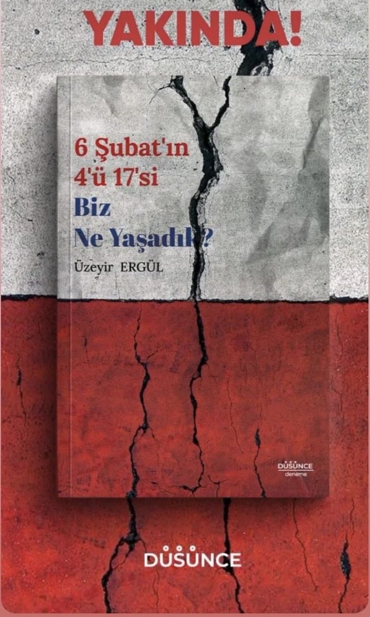 a_karadogan's tweet photo. Bir acıyı en doğru, o acıyı yaşayanlar anlatabilir. Diğerleri sadece tahmin edebilir. 6 Şubat 2023 depremini depremi bizzat yaşayan Üzeyir Ergül’ün kaleminde okumak için. @ALDUS02  @baytkfrat @ddurgun68 https://t.co/62OsBopaug