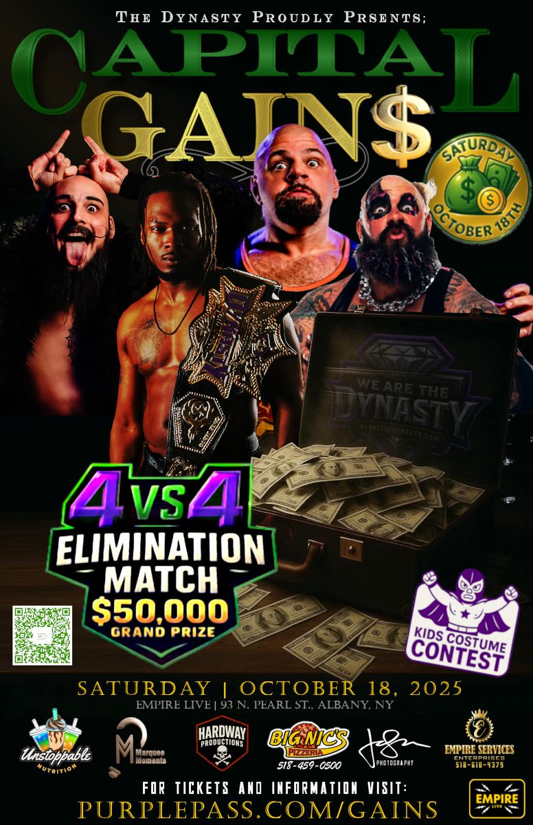 Head over to  purplepass.com/Gains  to get the tickets and dont forget to hit that follow
What as the Roze defends his tittle,in his  GARDEN by #anymeans