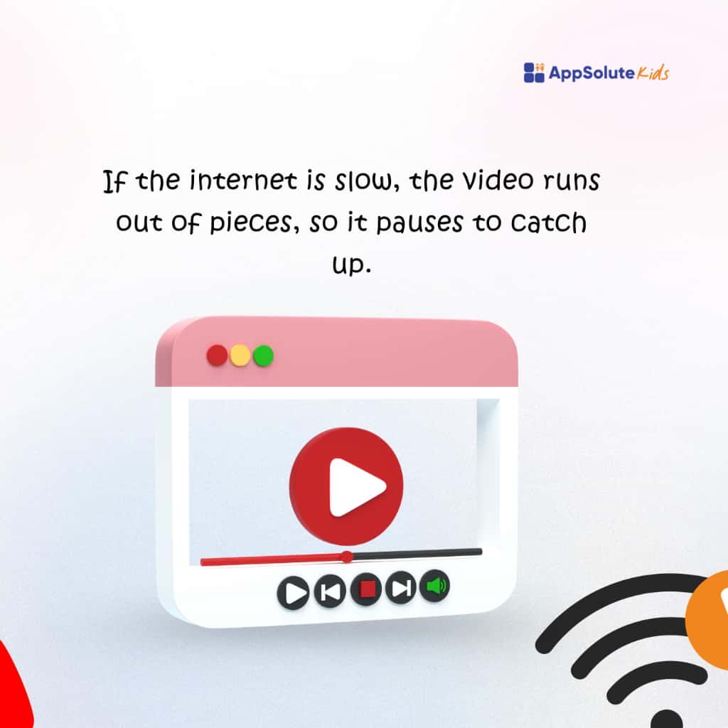 Appsolute_Kids's tweet image. Ever notice your video pause right in the middle of the fun? That’s buffering. A fancy way of saying it’s waiting for more internet

#kidsandtech #funfactsforkids #techforkids #learningisfun #curiouskids #funtechfacts #scienceforkids #digitallearning #smartlearning