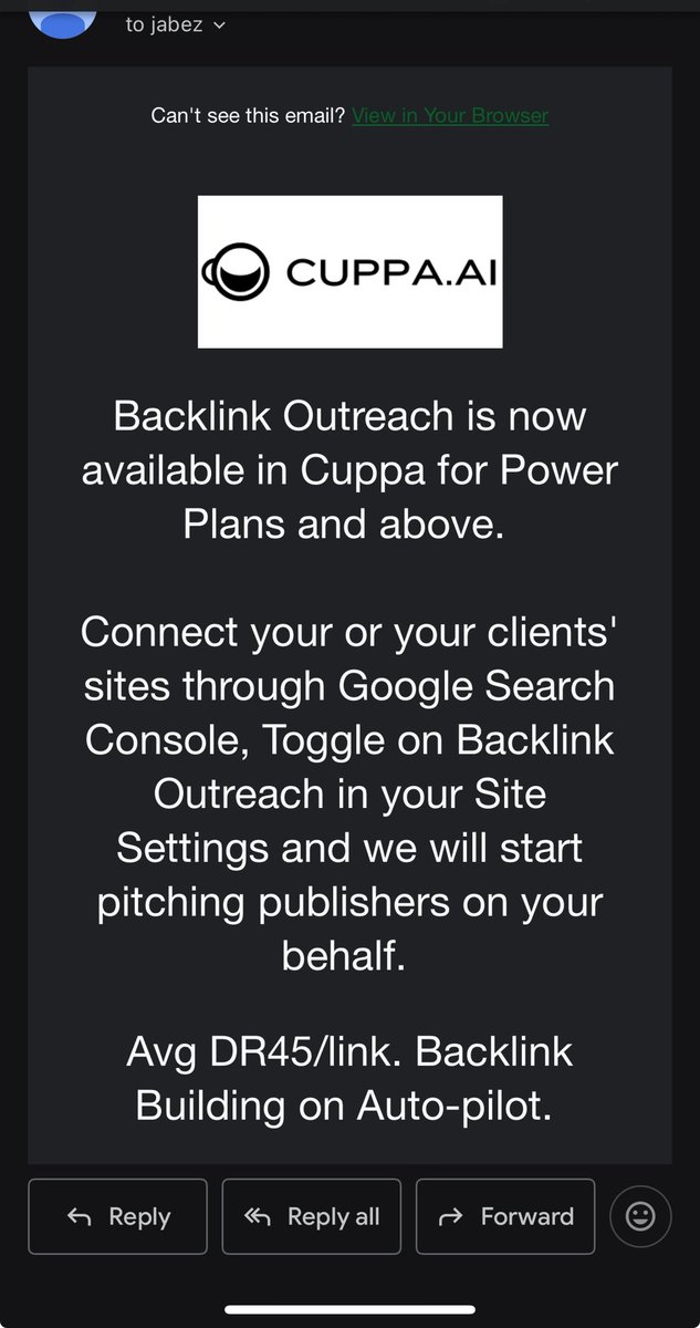 In the end, Backlinks is what pays the bill 😂