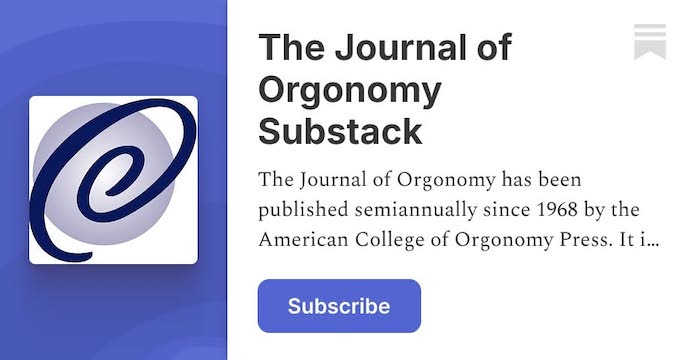 ACO_Orgonomy's tweet image. NOW AVAILABLE

Journal of Orgonomy Volume 57 Number 2

Print journals are available on our website or by contacting the ACO at aco@orgonomy.org.

Digital subscriptions are offered exclusively through Substack journaloforgonomy.substack.com

#orgonomy #psychiatry #Psychology