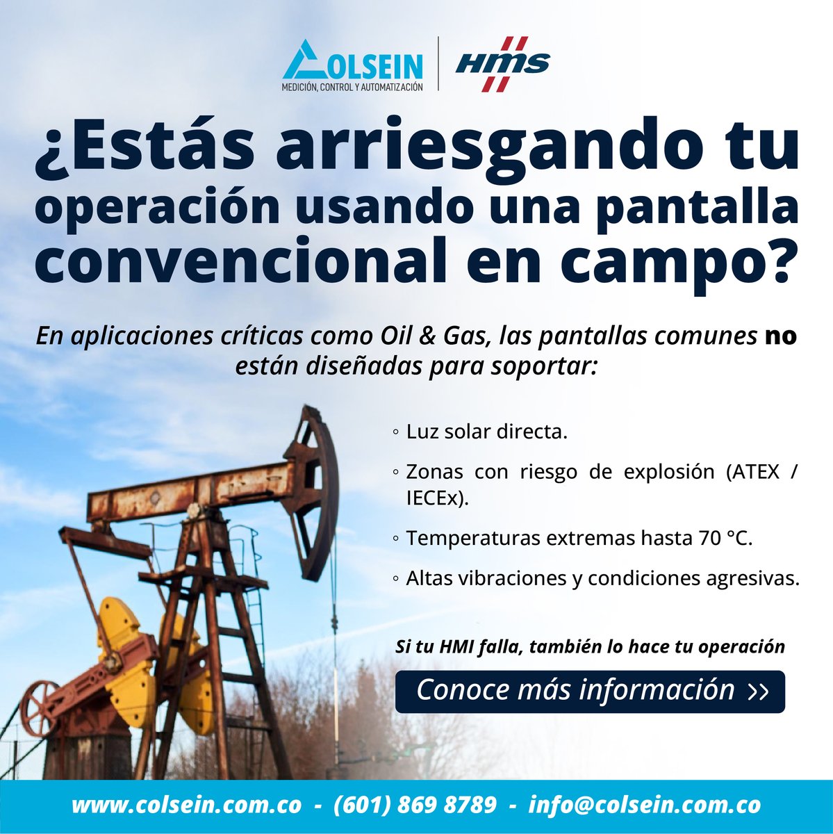 ColseinSAS's tweet image. 💥La Graphite Outdoor HMI de Red Lion lo soporta todo, y lo hace con robustez y potencia.

🔗 Más info: colsein.com.co/contacto/

#Colsein #HMS #RedLion #HMIindustrial #AutomatizaciónIndustrial #SolucionesIndustriales #ProcesosCríticos