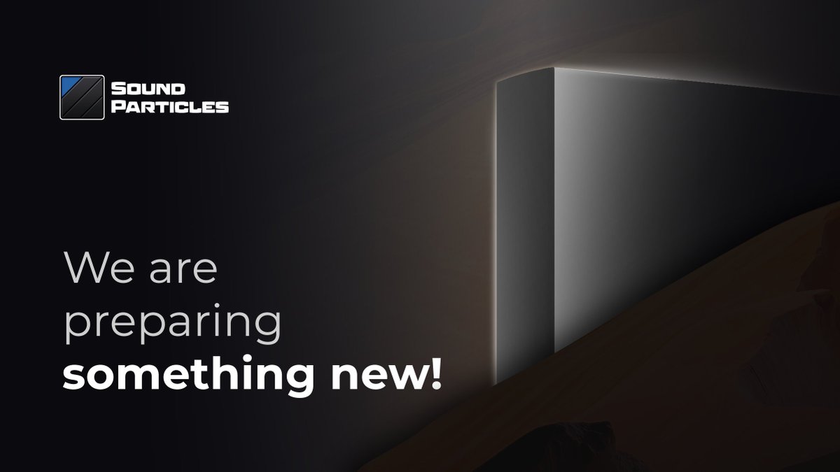 soundparticles's tweet image. We are preparing something new! Stay tuned 😎
#AudioProduction #MusicProduction #SoundEngineering #AudioTools #AudioPlugins #SoundParticles #3DAudio
