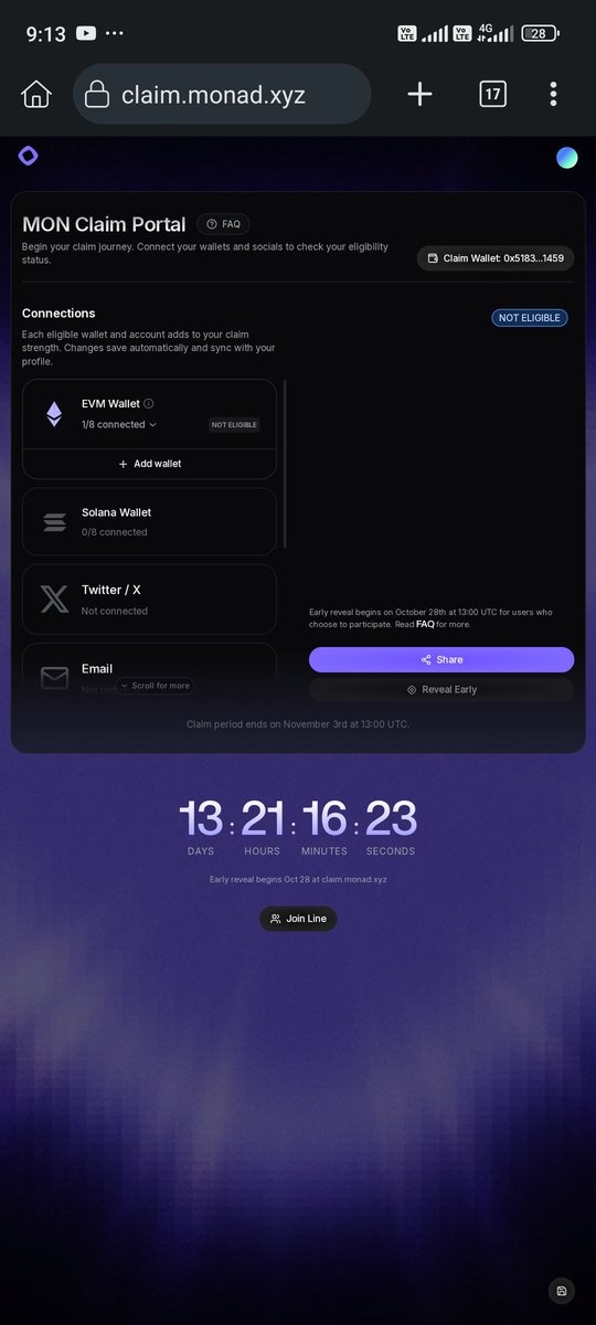 Raja36096040's tweet photo. @monad Early user+Sbt holder+doing testnet since March 
8 months transection 
Real user 
Spend much time in this project 
Still not eligible
Address 0x5183672268ca78fa0a5Ce7b43E21597D9E231459

Is it fair?? @monad 

Really disappointed https://t.co/3wnAbDdAUr