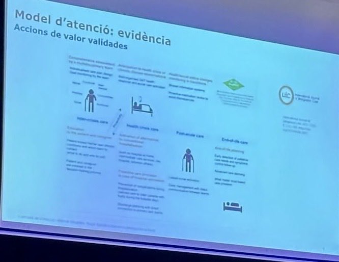 DrMqAgMas's tweet photo. Un gust presentar l'evidència internacional en cronicitat complexa i accions de valor del #ProgramaProPCC implementat entre #Geriatria #Cronicitat ⁦@hgermanstrias⁩ i ⁦@primariaicscat⁩ a la MetroNord, en la Jornada Cronicitat i Atenció Integrada de la RS de CatSalut https://t.co/HlNOFpyGsc
