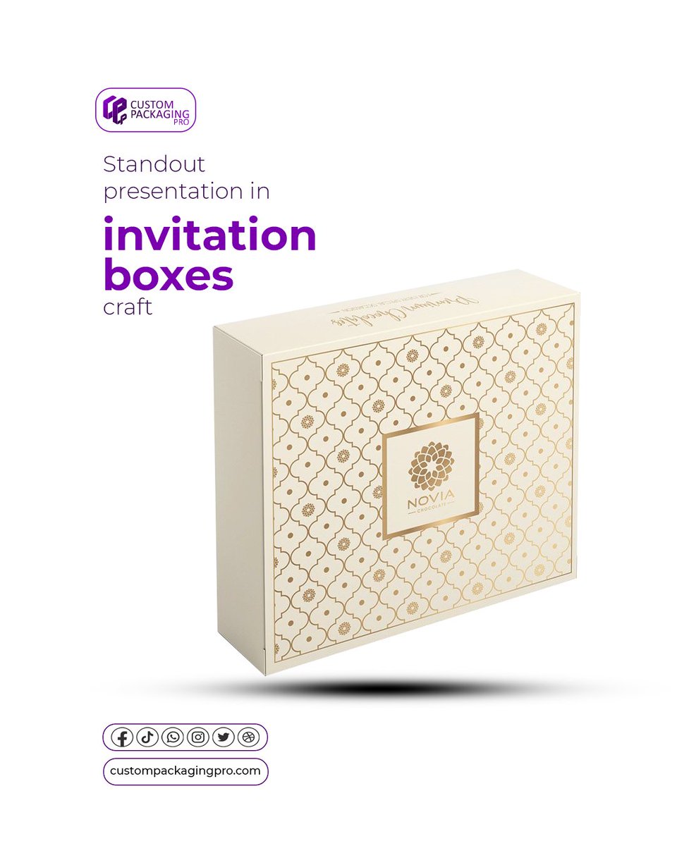 cppro_official's tweet image. Boost event attendance and perceived value with invitation boxes that command attention. The packaging is your first touchpoint—make it count.
DM us or call us at (346) 396-3327 to elevate your next event.
#CorporateEvents #LuxuryPackaging