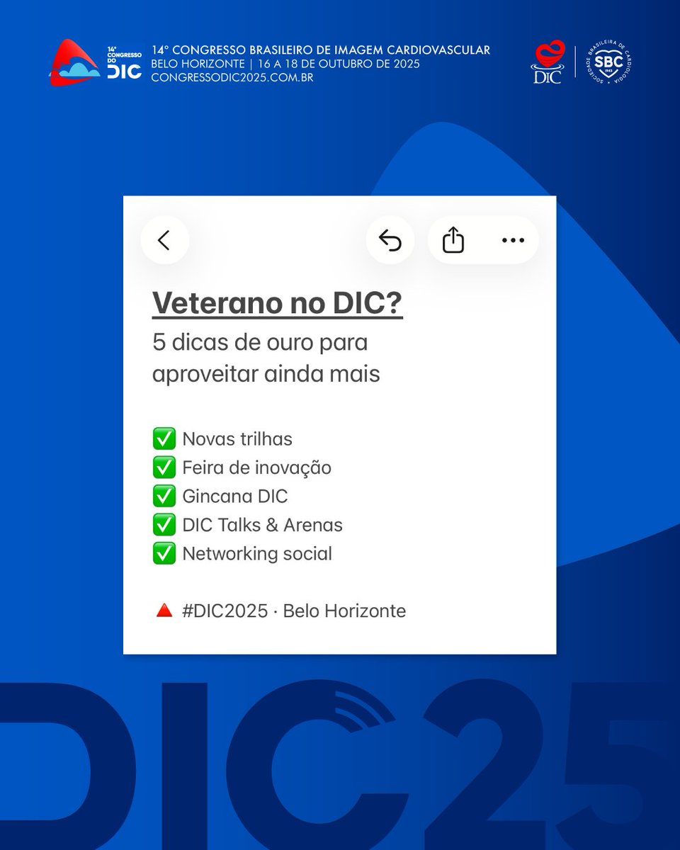 Congresso do DIC 2026 tweet media