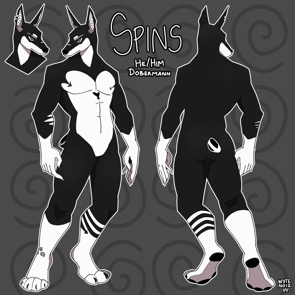 tornadobie's tweet photo. don’t stare too long 🌀

excited to share my 2.0 ref sheet 🐾 https://t.co/A44qEk5Al2