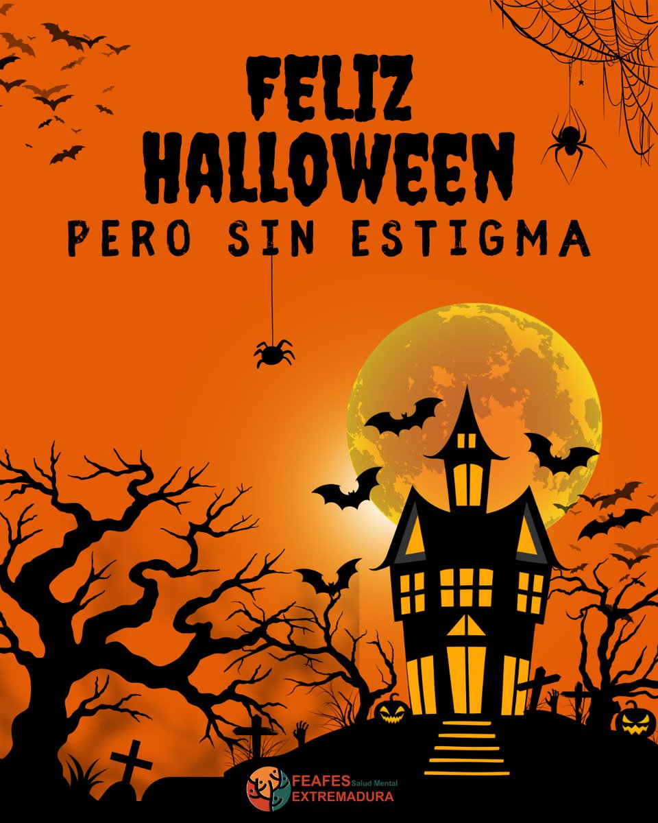 Les invitamos a celebrar un Halloween en el que nos divirtamos con la creatividad, la magia y el terror de las historias, sin necesidad de caricaturizar ni deshumanizar a quienes enfrentan problemas de salud mental.