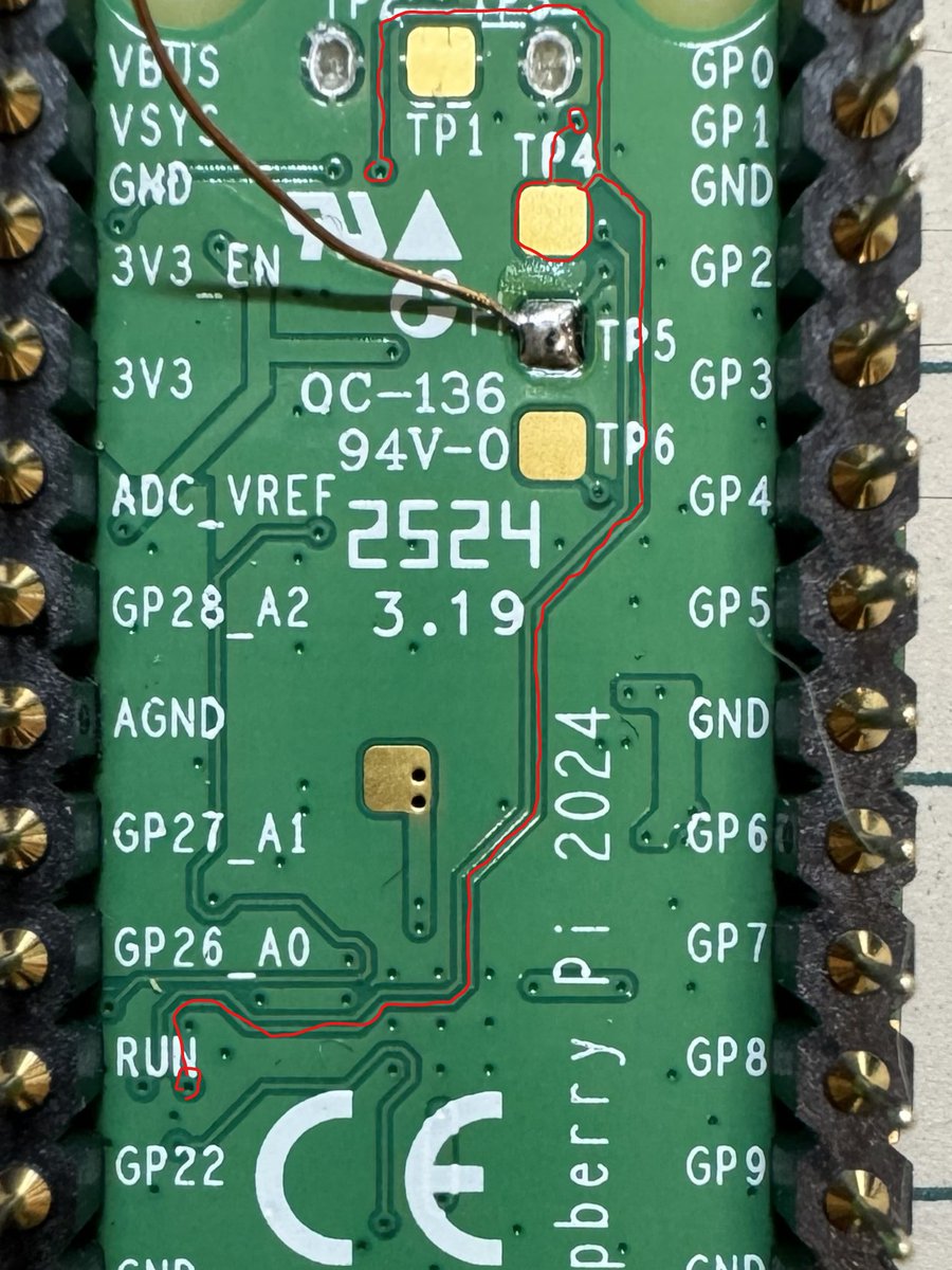 DragonBallEZ's tweet photo. メモ： とりあえず、未確認😅 #��ズピコ2 #GPIO23 https://t.co/dG2tfmV9G2