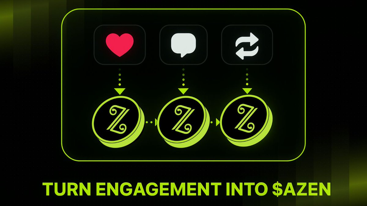 azen_protocol's tweet image. Every like, repost, and comment inside aZen Hub generates Proof of Contribution.

Your engagement = your income.

#SocialFi #AZEN