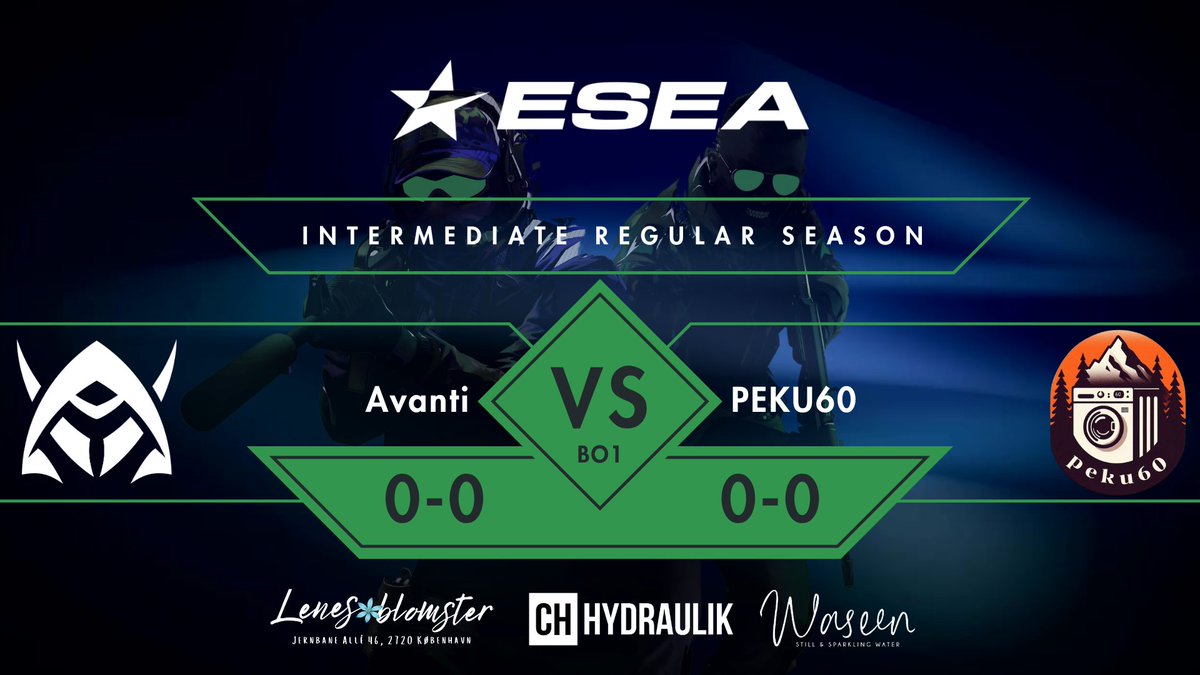 Avanti_GG's tweet image. GAMEDAY ⚡️

We’re facing @PEKU60_official tonight at 20:00 CET in @ESEA Intermediate!

Watch the action live: twitch.tv/Avantiesport [EN]📺

#AvantiFamily