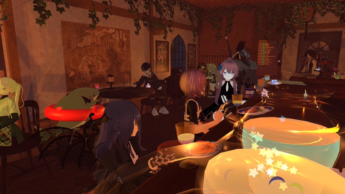VRCwitch's tweet photo. #VRChat  #VRCイベント #VR魔女の大釜 
第2回プレオープン
沢山のご来店有難うございました！  
至らぬ点もありましたが楽しんで頂けて光栄です。

次回プレオープン日の詳細は決まり次第お知らせ致します。
またのご来店をお待ちしております🌙

▼グループ申請・詳細は追記からどうぞ▼ https://t.co/GtslkpaqN5