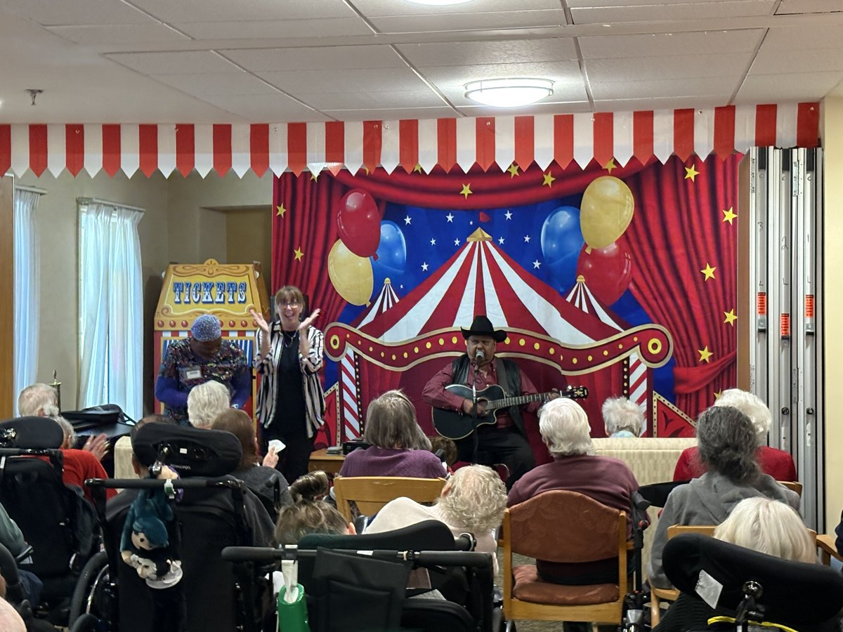 Residents at Extendicare Winbourne Park missed the fair, so team members created a fair event  for them at the home! Games, prizes, a corn roast, and live music made for a week full of fun and celebration.
