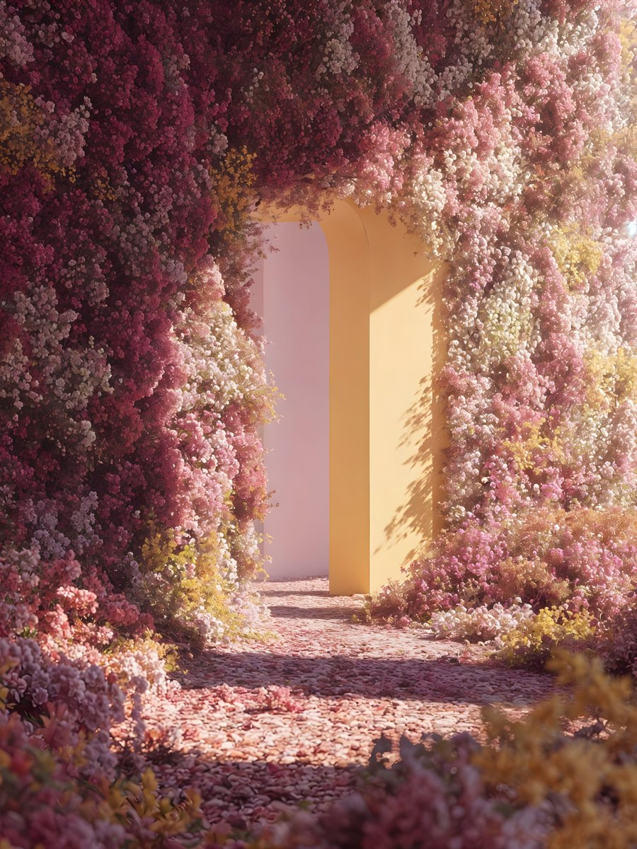 iamnotsrc's tweet image. interior floral invasion