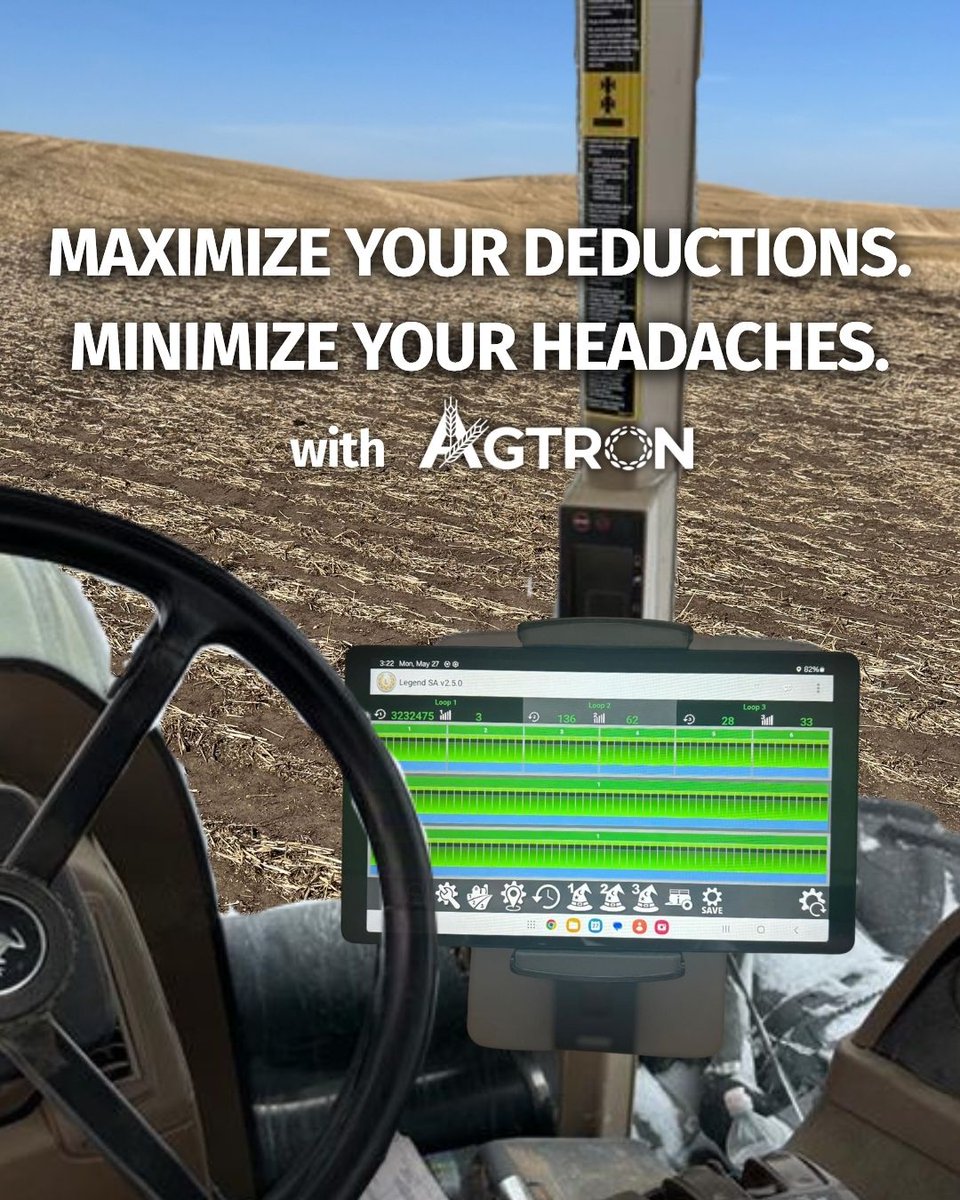 agtron's tweet image. Turn year-end spending into next-season savings. Agtron technology is the smart investment that works long after tax season.