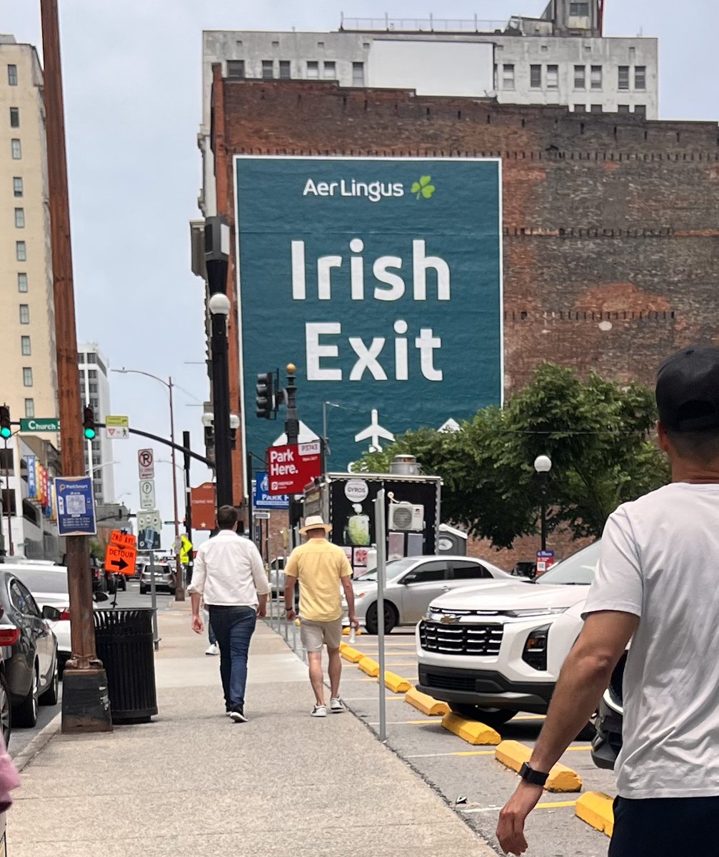 _danwrites's tweet image. The best ads make you smirk before you think.
Aer Lingus turned that cultural wink into a call to adventure — in two words.