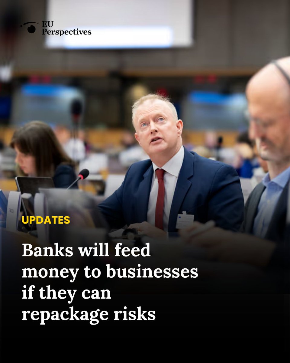 Four prominent financial experts lined up before the European Parliament’s ECON Committee on 13 October to discuss the best way of pouring sorely needed capital into the European economy. 

Read more 🗞️ euperspectives.eu/2025/10/banks-…

#EUPerspectives #EconomyCommittee #EUEconomy