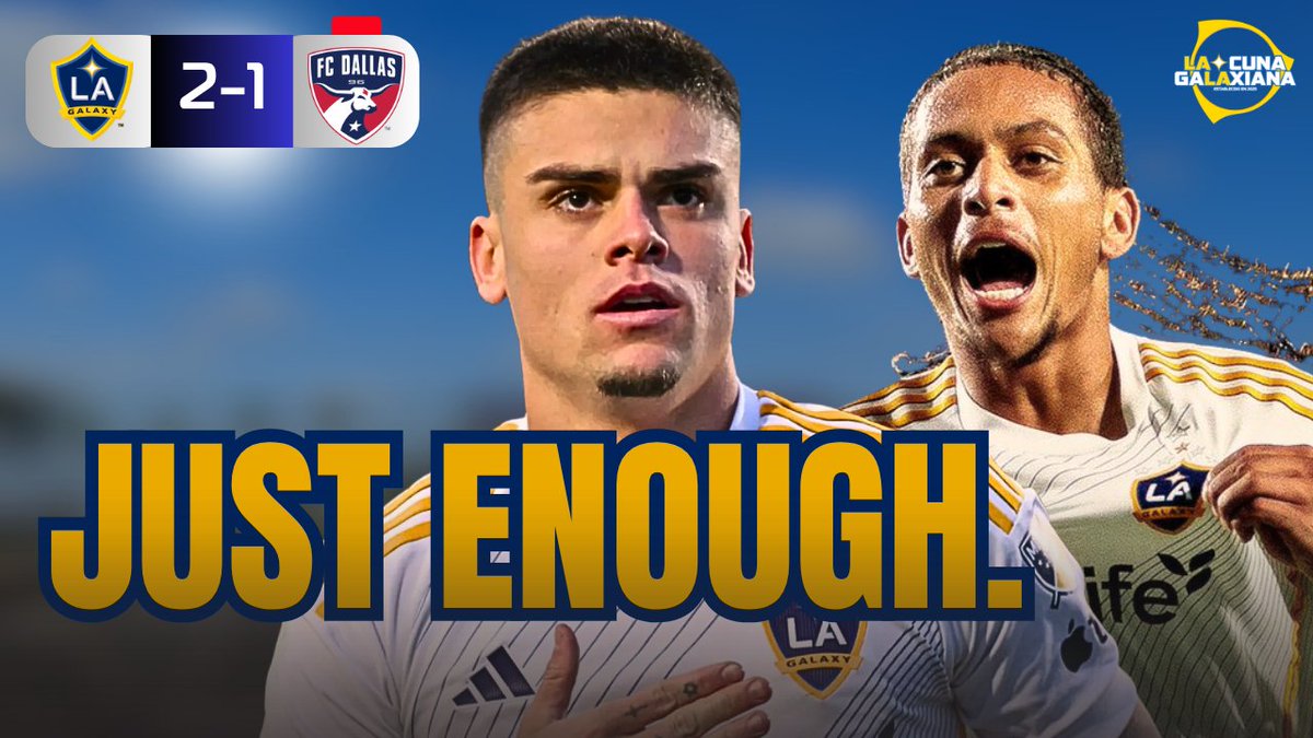 🚨NEW EPISODE OUT NOW🚨

🎙️LA Galaxy 2-1 FC Dallas MLS REACTION | G's Do JUST ENOUGH vs 10 Men!😅
👥Special Guest, MLS/Apple TV (en Espanol) y <a href="/Telemundo48/">Telemundo 48</a> Analyst <a href="/MaxCordaro/">Maximiliano Cordaro</a> 

📺YouTube👉bit.ly/4hc5QdS
🎧Apple👉bit.ly/40uDy4V
🎧Spotify👉bit.ly/3lqaAEt