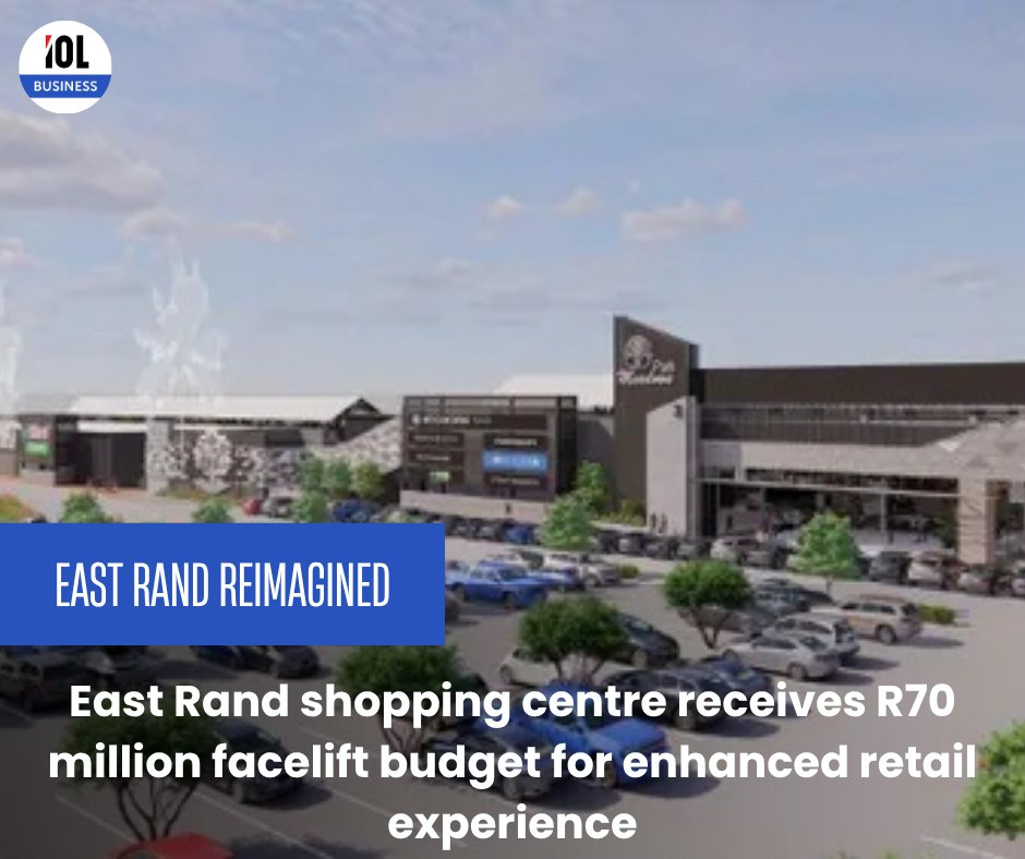 IOL's tweet photo. The Park Meadows Shopping Centre in the East Rand will receive a multimillion rand facelift, adding more choice and convenience for the community.
#property #ParkMeadowsShoppingCentre #Propertydevelopers
Read on https://t.co/bvidCtRDte https://t.co/4gXPALKon1