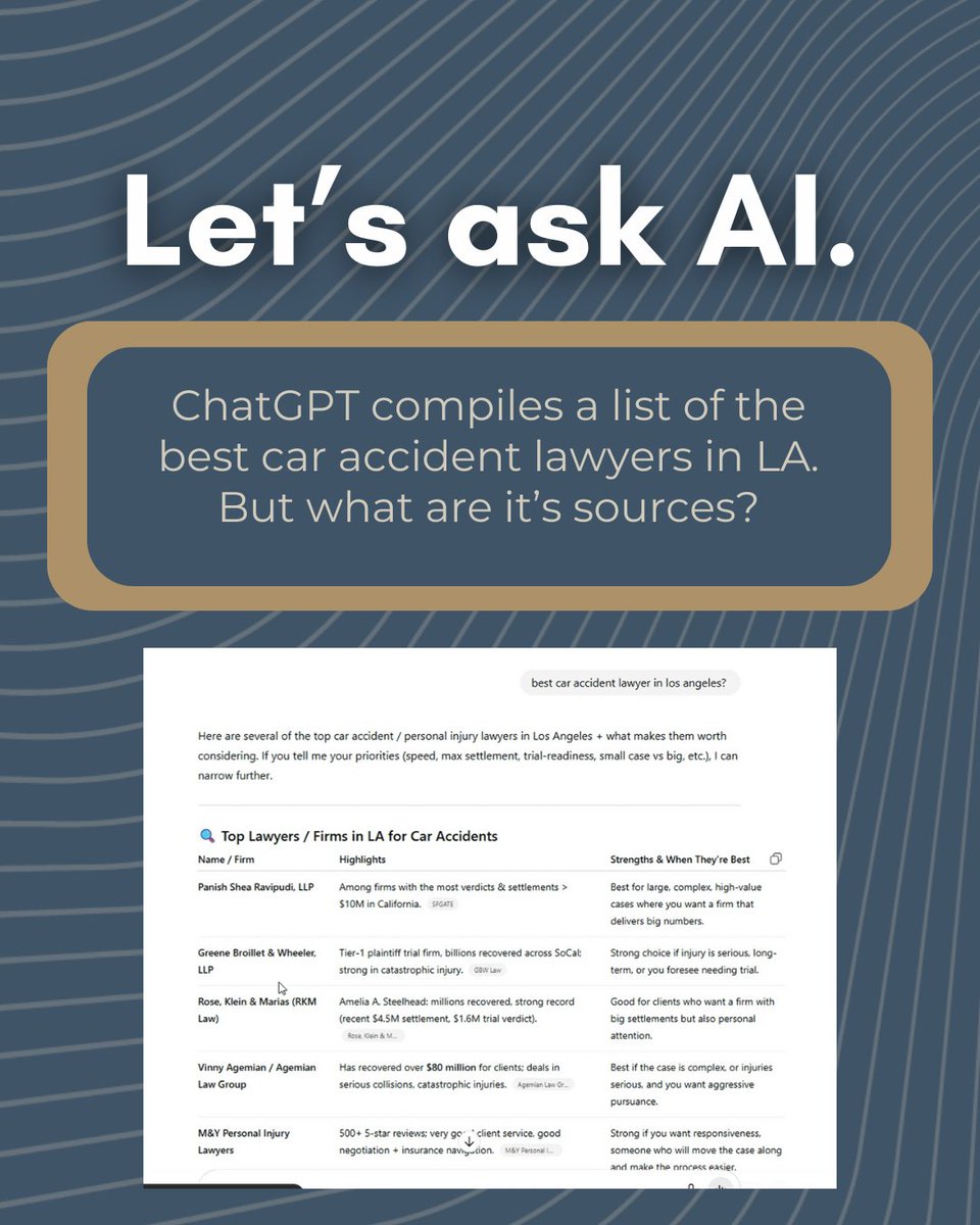 chrisdreyerco's tweet image. If you want your firm to appear in AI search results, Yelp reviews are a necessity.
Follow me for more search tips just like this!
#SEO #AIO #artificialintelligence #keyword