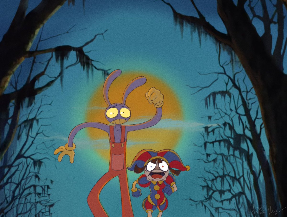 "They got you running through the night! " 

#tadc #tadcjax #tadcpomni