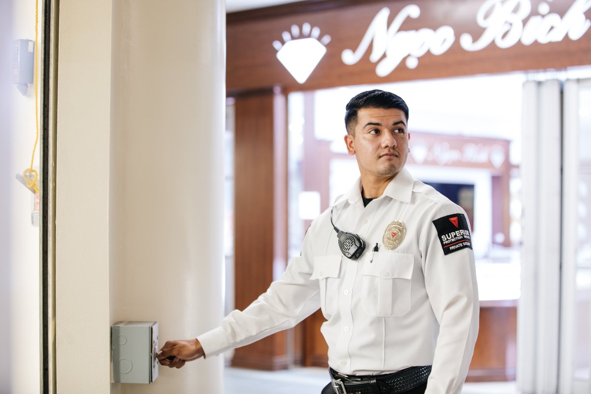 Superior Protection Services understands the importance of securing commercial properties. Our expert teams design and implement security solutions to safeguard your business premises. #SecuringBusiness #CommercialSafety #SuperiorProtection