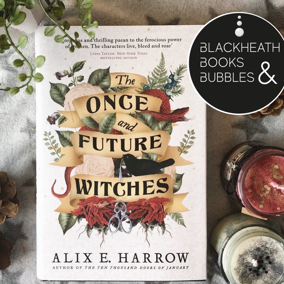 🧙‍♀️✨ Bubble, bubble, toil &amp; trouble… how’s everyone getting on with our Book of the Month The Once and Future Witches by Alix E. Harrow?🔮

Feeling witchy yet, Bubblers? 😉
#BookClub #BBBReads #TheOnceAndFutureWitches #AlixEHarrow #BlackheathBooksAndBubbles #Bookstagram