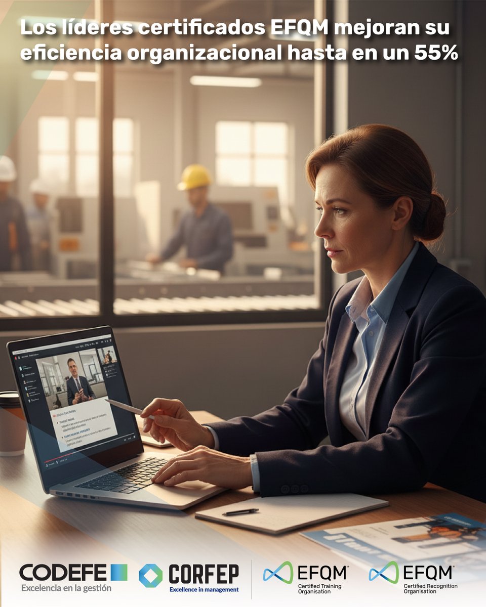 CODEFE's tweet image. La calidad evoluciona. El EFQM Foundation Training te enseña a liderar ese cambio con resultados reales. Potencia tu carrera y tu empresa. Contacto: bit.ly/3avIs7L • 0998771404 • info@codefe.org • MD.