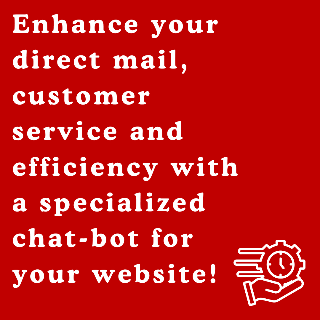 TorpedoMKTG's tweet photo. Our chatbot solution bridges offline &amp; online marketing —turning mailers into interactive experiences with 24/7 engagement, seamless conversions &amp; real-time insights.
📬💡

Find out more here⤵️
https://t.co/gmu9M45aPX

#DirectMail #B2BMarketing #MarketingAutomation https://t.co/vtuWhdm9Rs