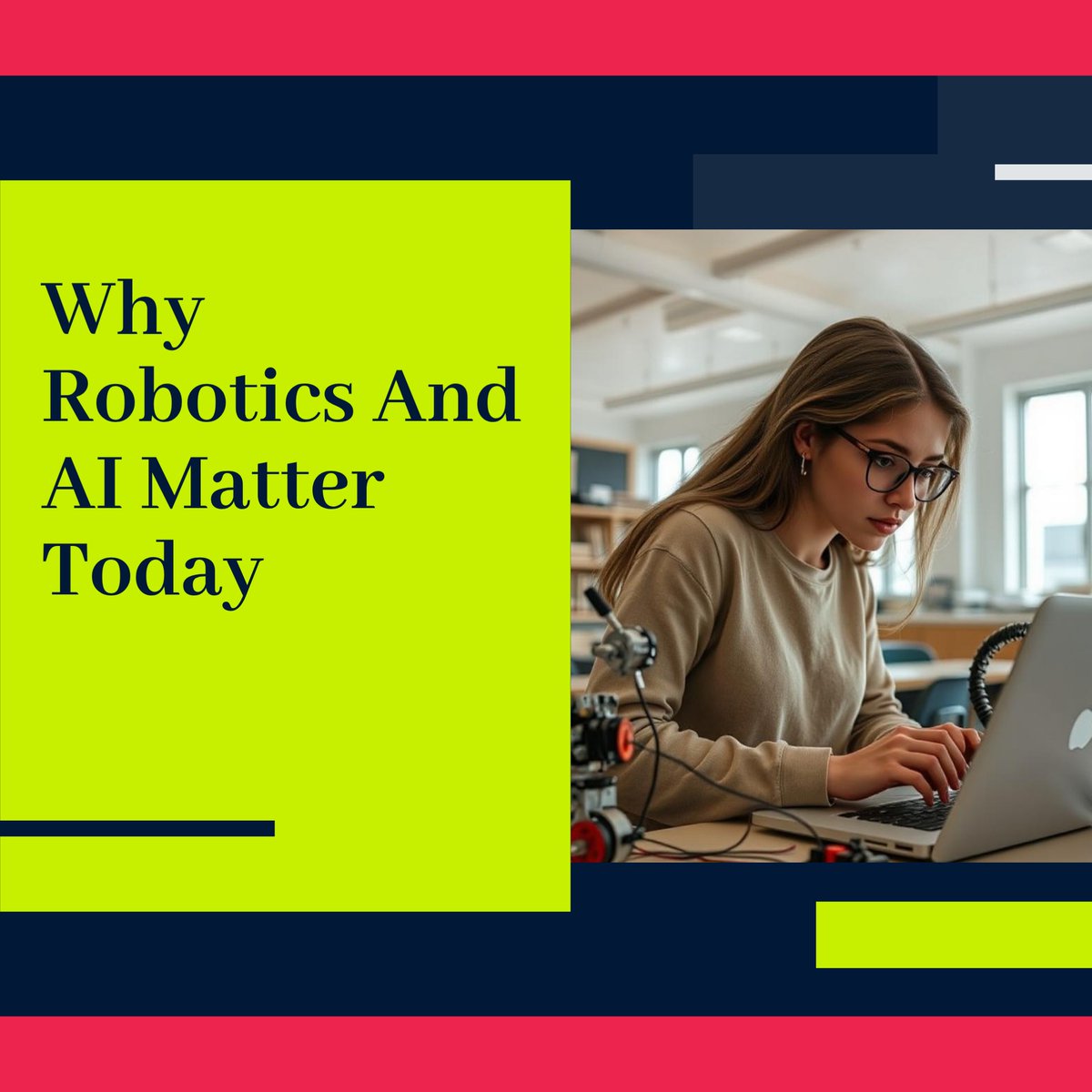 scratchrobots's tweet image. Explore the significance of Robotics 🤖 and AI 🌐 for future careers! Learn essential skills now!
#ScratchRobots #RoboticsEducation #STEMForKids #LearnToCode #BuildRobots #HandsOnSTEM #KidInventors #FutureEngineers #DIYRobotics #AIForTeens
