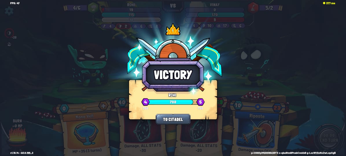 When you’re down to your last breath but still stand tall — that’s endurance! ⚔️
Completed Challenge 4: #LanternsTest with less than 20 HP left! 🔥
#FestivalOfLights #ROT #ROTEvents